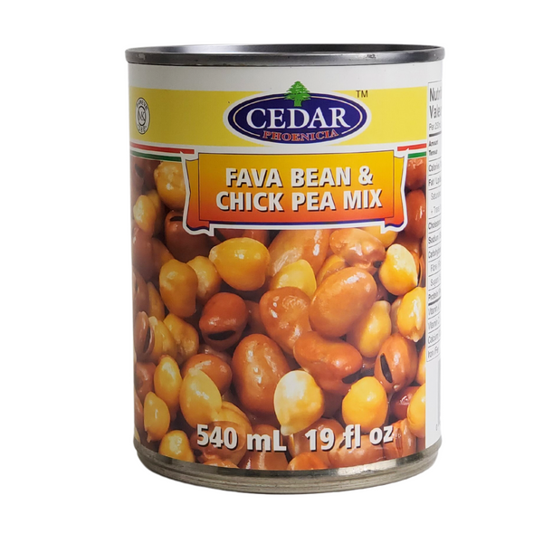 Cedar Fava & Chick Peas 540Ml