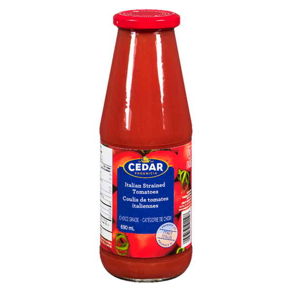 Cedar Strained Tomatoes 720Ml