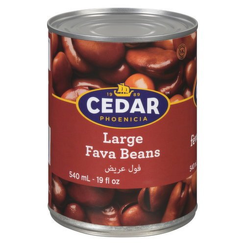 Cedar Lg Fava Beans 540Ml