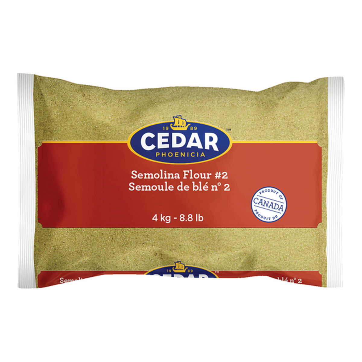 Cedar Semolina #2 4Lbs