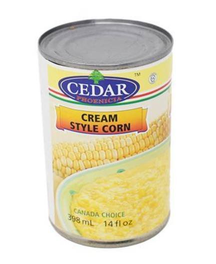 Cedar Cream Style Corn 398Ml