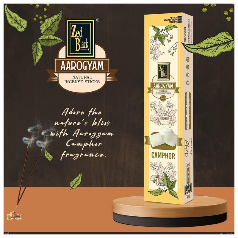 ZED Black Aarogyam Premium Incense Stick - 3 in 1