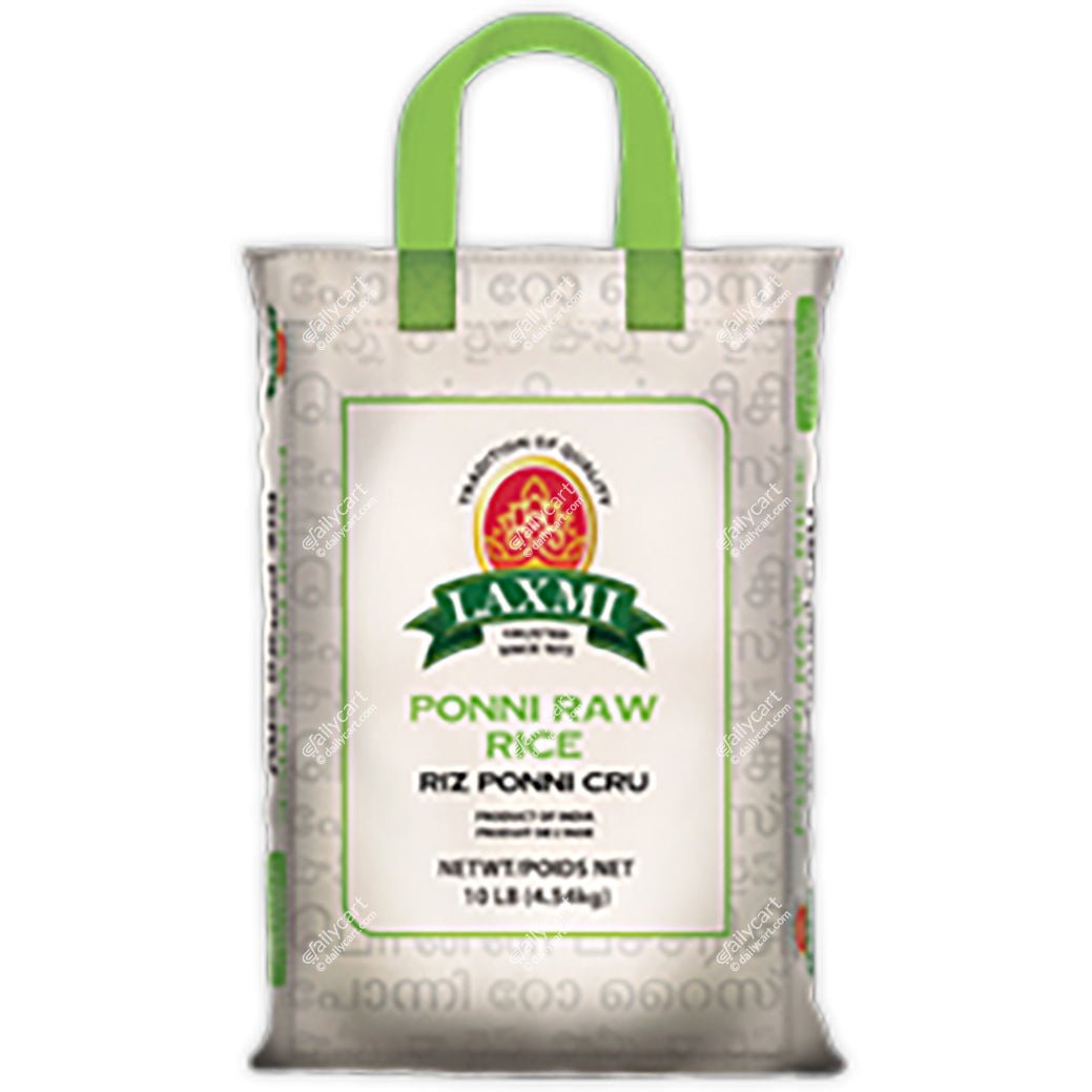 laxmi ponni raw rice 20lbs