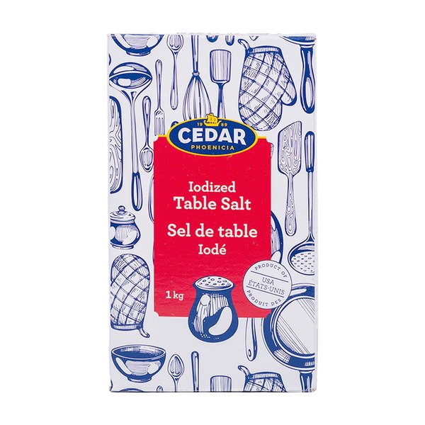 Cedar Table Salt  1Kg