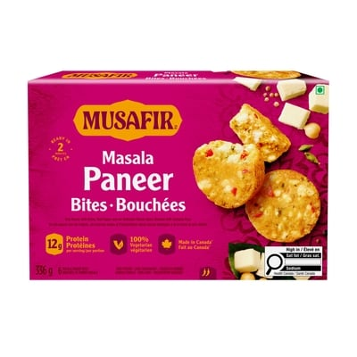 MUSAFIR Masala Paneer Bites 336 g