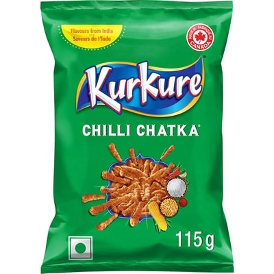 Kurkure Chilli Chatka flavour Snack 115 g