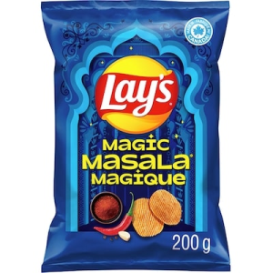 Lay's Magic Masala ridged flavoured potato chips 200 g