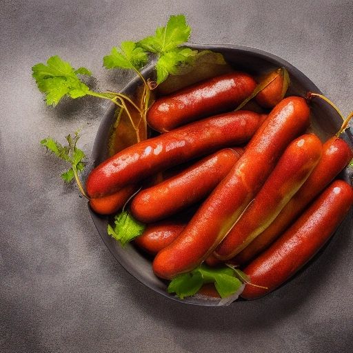 Delpsand Spicy BBQ Saussage 400g