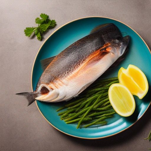 Ocean Wave Indian King Fish Medium