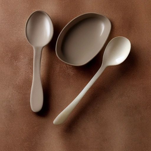 KT Rice Server Spoon Stls w/ Bakelite Handle