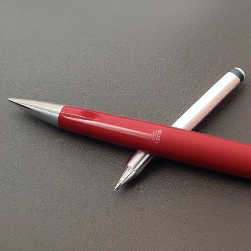 Pen Ballpoint Retractable 2pc w/ String 4 Clr #1763