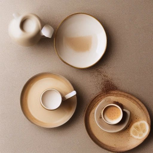 COFFEE & TEA SET GOLD 18PCS