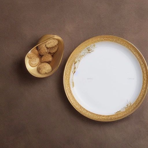 GOLD TRAY ROUND