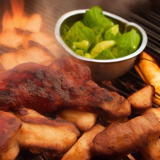 BBQ METAL GRILL