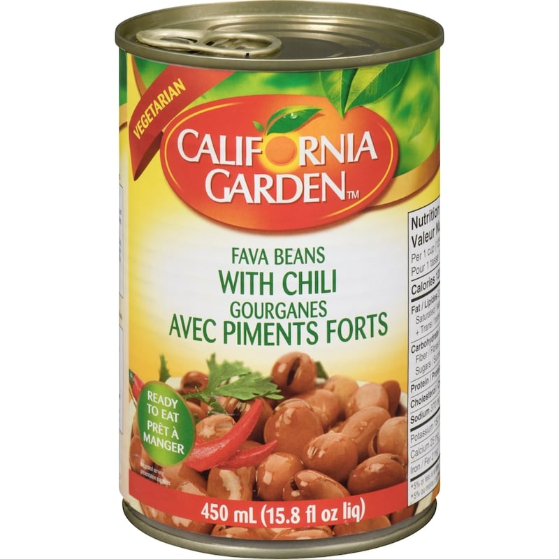 C.Garden Fava W Chili 450G