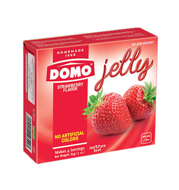 Domo Strawberry Jello 85G