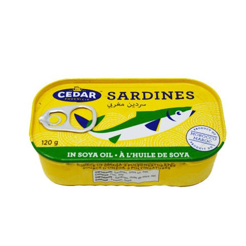 Cedar Sardines Soya Oil 120G
