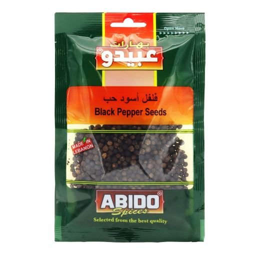 Abido Black Pepper Whole 50G