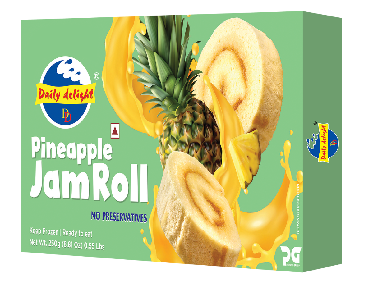DD Pineapple Jam Roll (250 g)