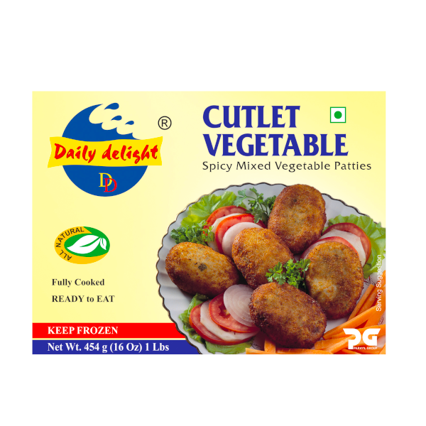 DD Vegetable Cutlet (454 g)
