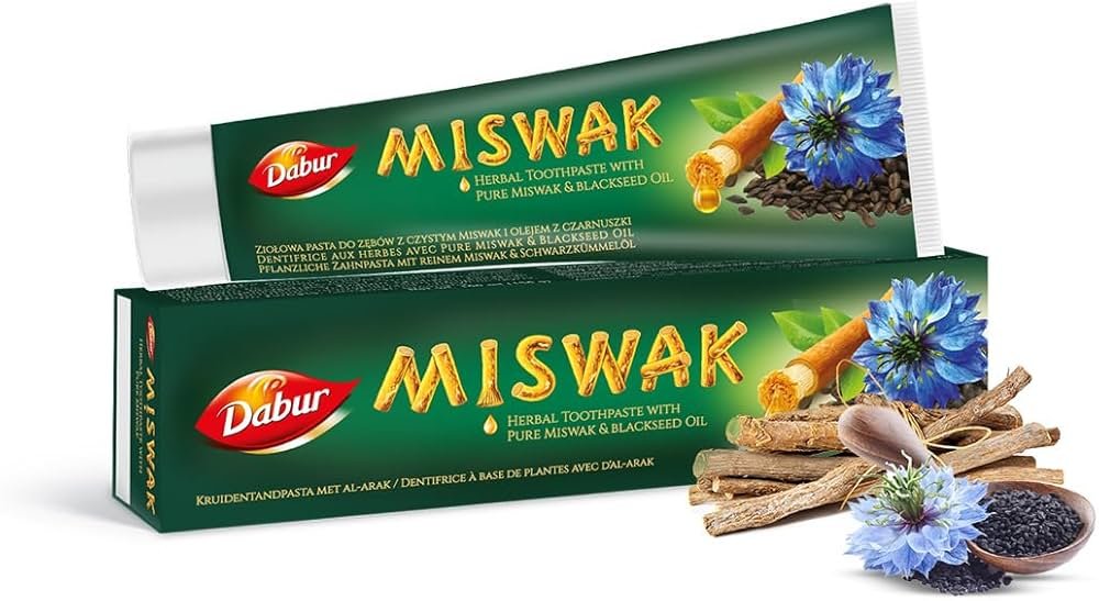 Miswak Herbal Toothpaste with  blackseed oil