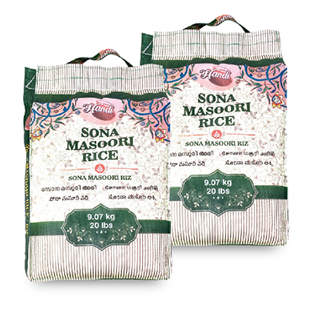 Handi Sona Masoori Rice 20lb