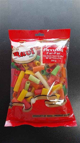 Ravi Fryums Pipe 200g