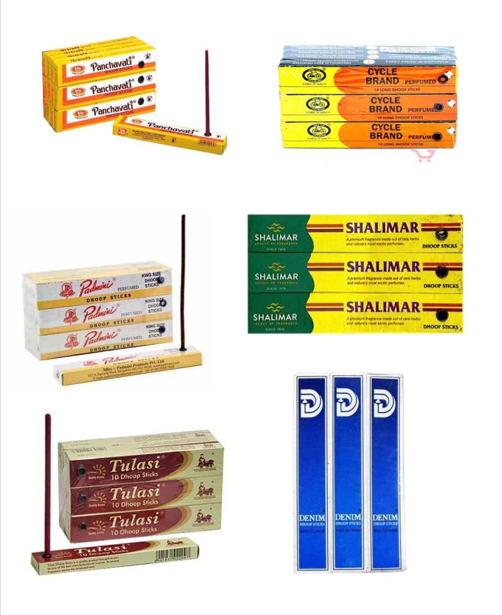 Cycle Brand Long Dhoop Sticks (10)