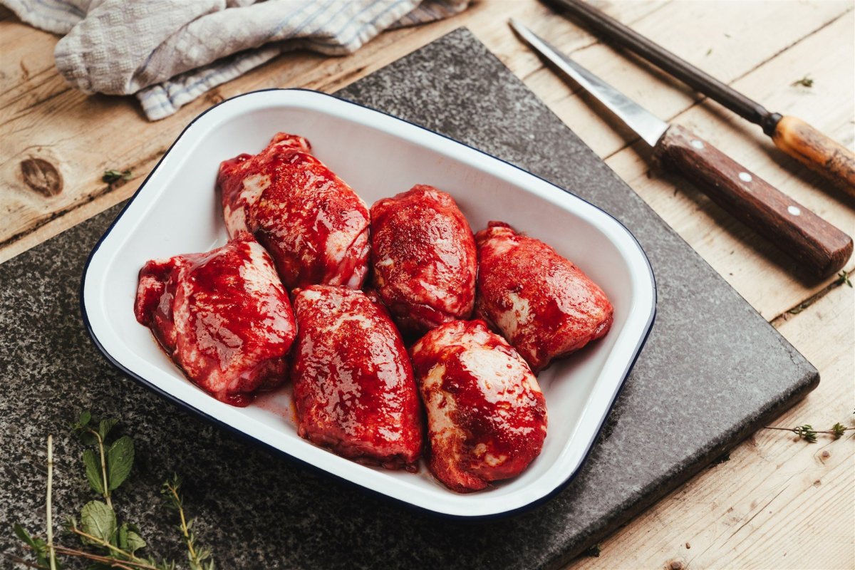 Marinated Chicken Thigh BBQ Flavour /kg