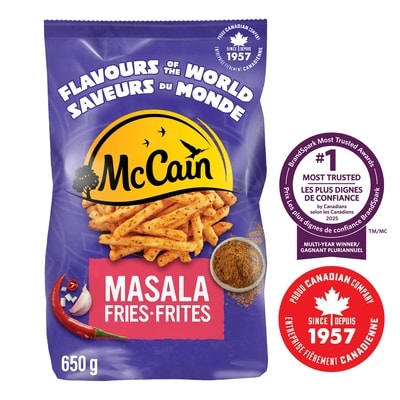 McCain Flavours of the World Masala Fries 650 g