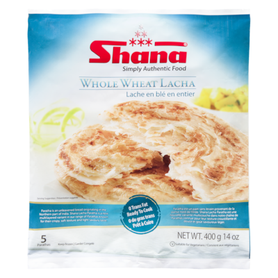 Shana Parathas Whole Wheat Lacha 400 g