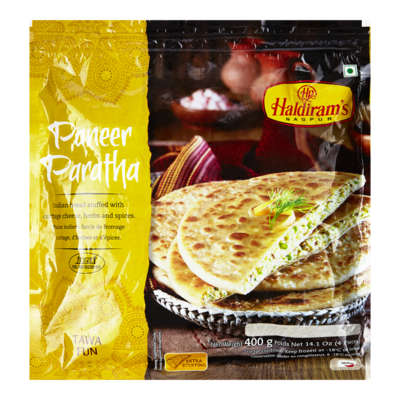 Haldiram Paneer Paratha 400 g