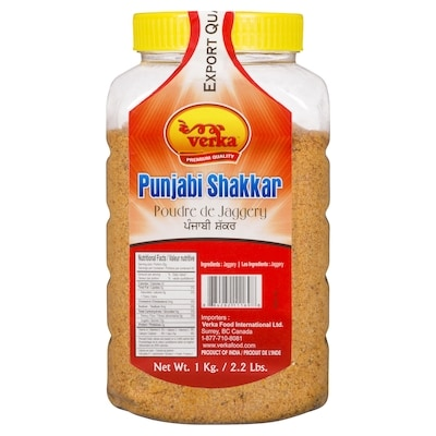 Verka Punjabi Shakkar Poudre de Jaggery 1 kg 1 kg