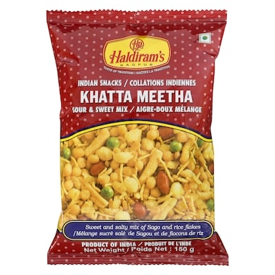 Haldiram Indian Snacks Khatta Meetha Sour & Sweet Mix 150 g