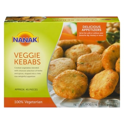 Nanak Veggie Kebab 600 g