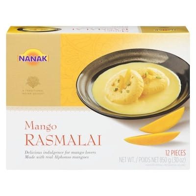 Nanak Rasmalai Mango 850 g