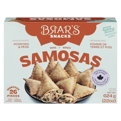 Brar's Authentic Mini Samosas 624 g