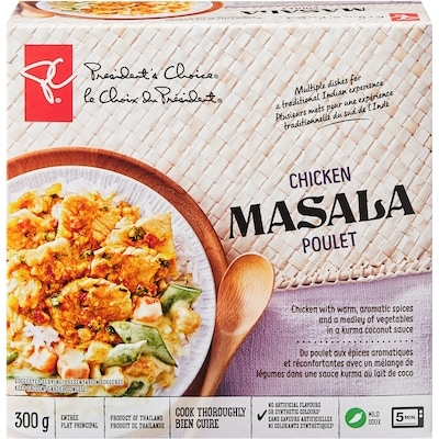 President's Choice Chicken Masala on Rice 300 g
