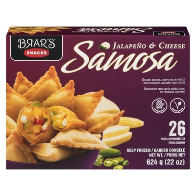 Brar's Samosa Jalapeño & Cheese 624 g
