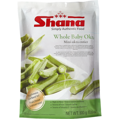 Shana Whole Baby Okra 300 g