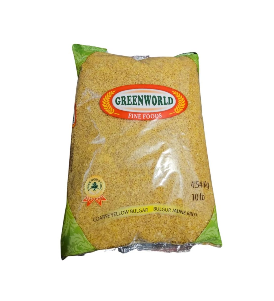 Green World Yellow Bulgar #3 Coarse 4Lbs