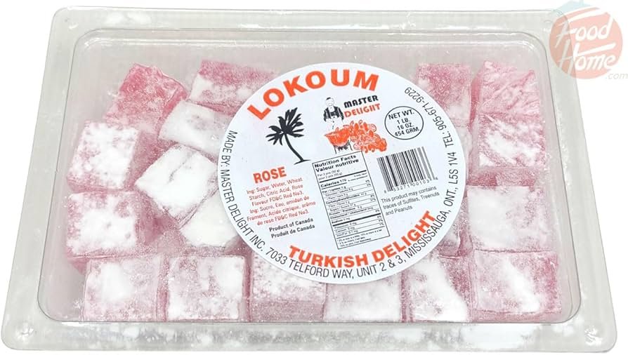 LOKOUM ROSE/MASTIKA MSD 454g