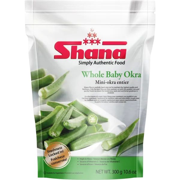 Shana Okra Whole 300G