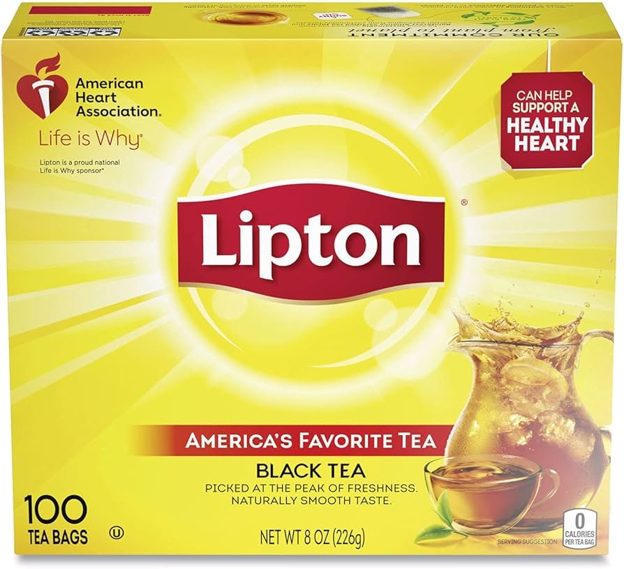 Lipton Tea 100 Bags Ea