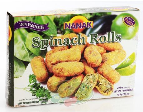 Nanak Spinach Roll 454 g
