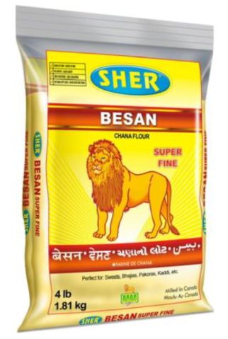 Sher Besan Fine Flour 4 lb