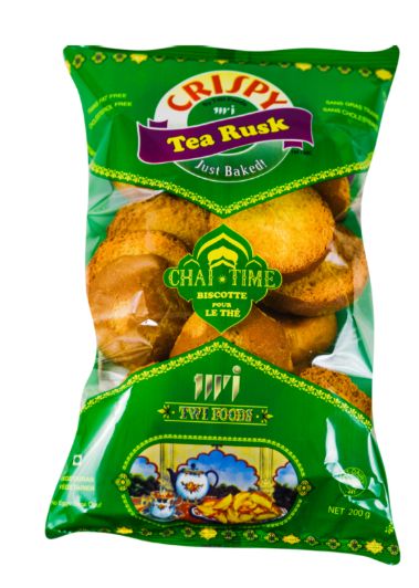 Crispy Tea Toast Round 200 g