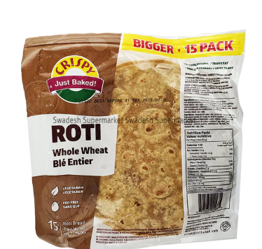 Crispy Roti Whole Wheat 750 g