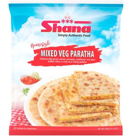 Shana Mix Veg Paratha 400 g