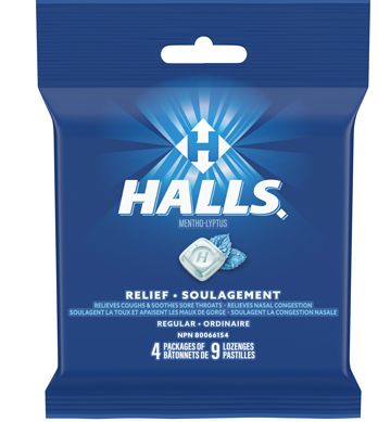 Halls Regular 9PCS